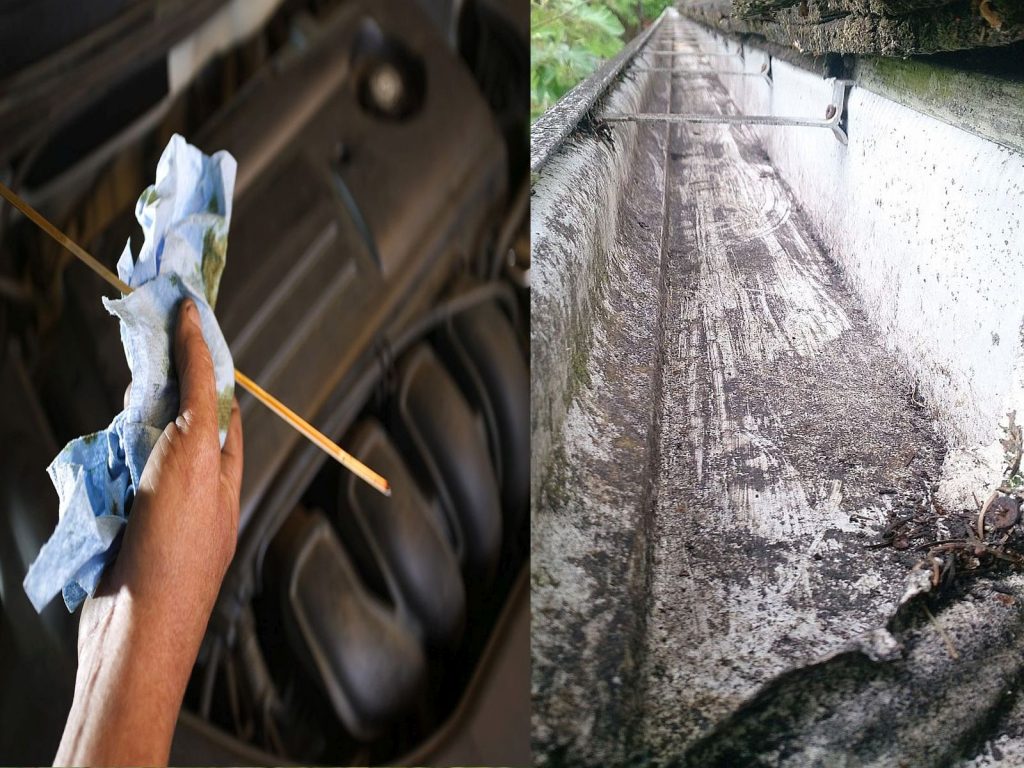 Gutter outlet repair